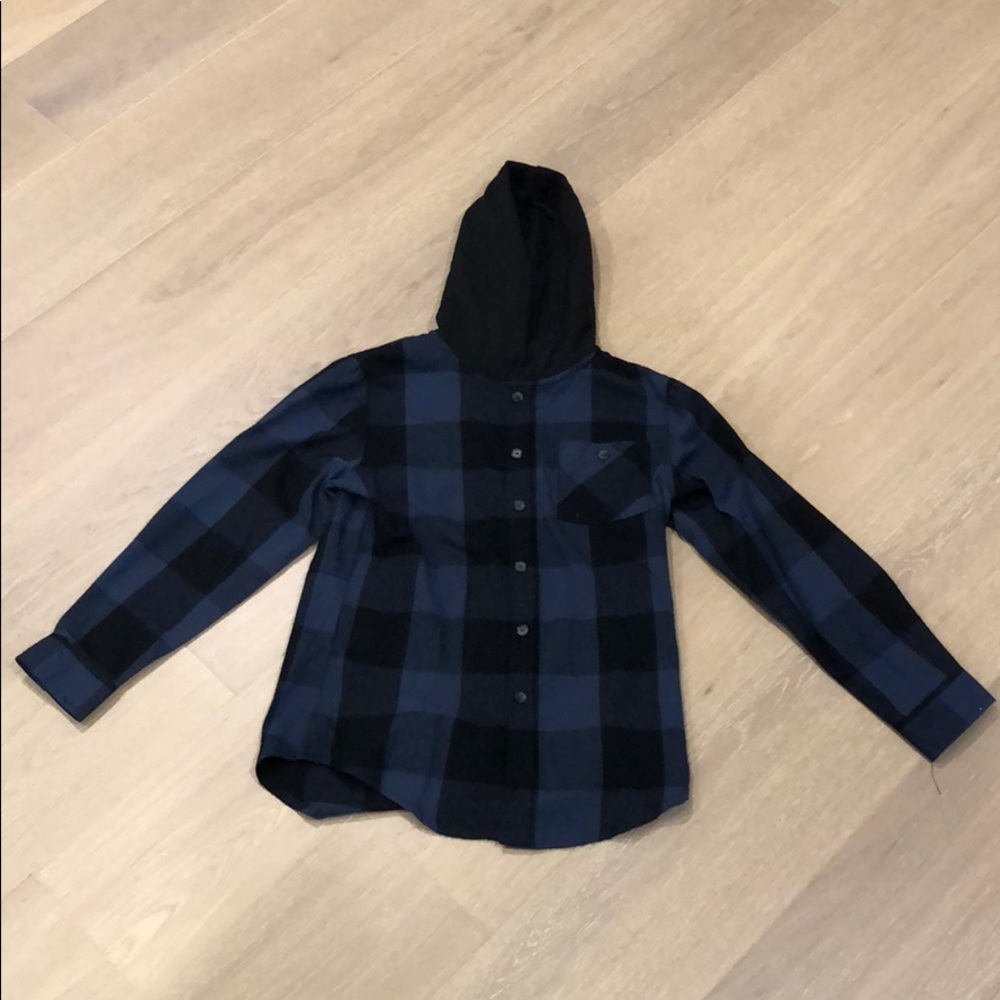 Blue flannel